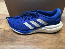 ADIDAS Supernova 2 Running Shoes Men 9068 White Blue New