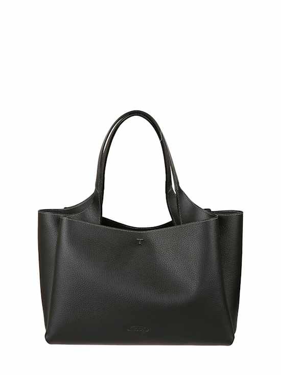 Tods - Women - Leather tote bag - Black 349490₽