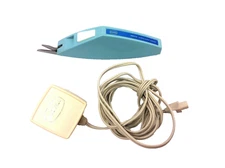 Vintage Scovill Dritz Electric Variable Speed Scissors Baby Robin Power Blue