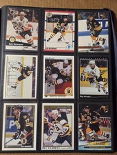 Boston Bruins Ray Bourque 9 NHL Card Lot