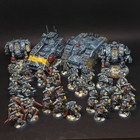 Warhammer 40k - Space Marines - Space Wolves - Boxed Up and Pro Painted Army !