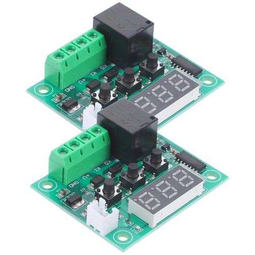 Controlador termostático electrónico micro digital tablero de control de temperatura 2 piezas - Imagen 5 de 12
