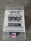 General Wire 3HDB 5/8" or 3/4" Sewer Cable 3-inch Heavy Duty Root Saw Blade — photo 1