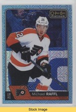 2016-17 O-Pee-Chee Platinum Ice Blue Traxx Michael Raffl #134 READ 05xr