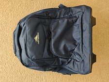 High Sierra Freewheel Pro Wheeled Backpack w/ 360 Degree Reflectivity Used 