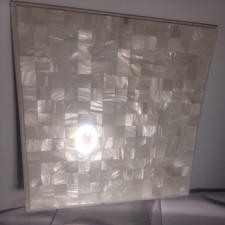 Shell Mosaic Tile Sheets - Self Adhesive Bathroom Wall Decor