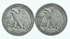 Sharp 50c 1945 1942 Walking Liberty Half Dollar - Collection Lot *604