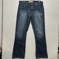 Levi's 527 Bootcut Jeans Blue Denim Western Cowboy 100% Cotton Men’s Size 36