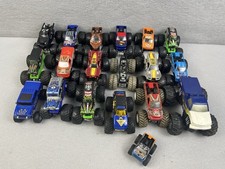 Lot of 16 Monster Jam Hot Wheels Monster Trucks Most 1:24 HUGE Lot Grave Digger