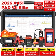 Launch X431 Pad Vii Pad 7 X-prog 3 Car Diagnostic Scanner Key Programming Coding