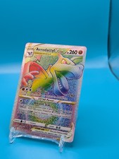 Aerodactyl VSTAR Rainbow Rare Full Art Pokemon Card, Lost Origin, 199/196