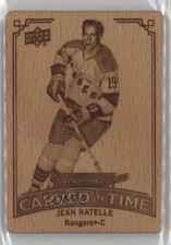 2023-24 Upper Deck Engrained Carved in Time Jean Ratelle #CT-17 HOF 2o7