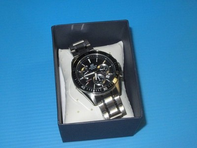 Casio Edifice EFR-552 Chronograph 100m Waterproof Quartz 45mm Used