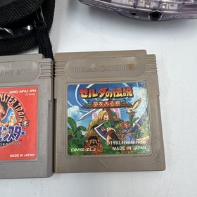 Nintendo Game Boy Color Handheld  - Atomic Purple GameBoy System CGB-001 - Case