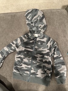 Little Sleepies Play Zip Up Hoodie Camo 3T