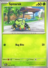 SV06: Twilight Masquerade #004/167 Spinarak