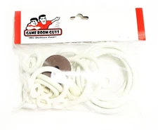 Gottlieb Ice Show Pinball Machine Replacement Repair Rubber Ring Kit White