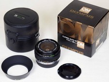 Rare with original box OLYMPUS Film Camera Interchangeable Lens ZUIKO 28mm F3.5