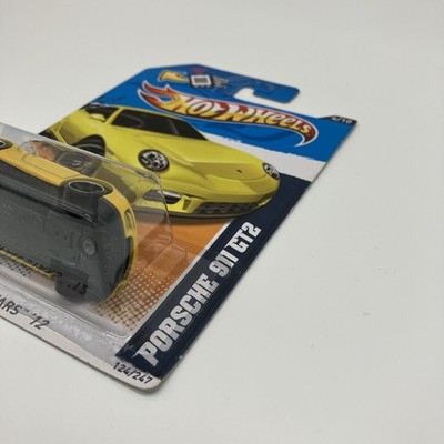 Hot Wheels Walmart Exclusive PORSCHE 911 GT2 Yellow #124 ￼ | eBay