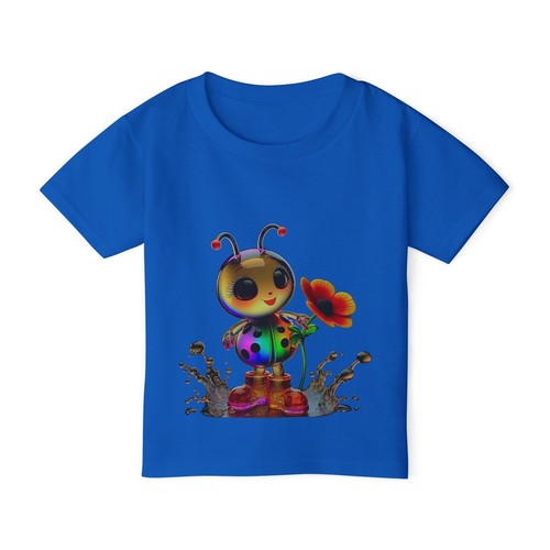 Heavy Cotton Toddler T-shirt LadyBug key to success Gift Kids Size: 2T-6T - Picture 15 of 21