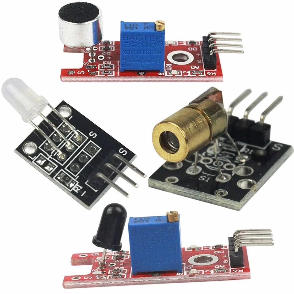 37 Sensor Module Kit für Arduino UNO R3 Mega 2560 Nano Pi DIY-Projekte Starter - Bild 4 von 4