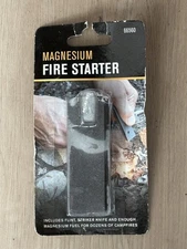 Magnesium Block Flint Fire Starter Emergency Survival Camping FREE SHIPPING