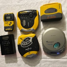 Lot Of Sony CD , Cassette,  Radio Player Walkman