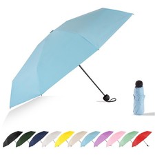 RusuiQinsan Mini 41.7 inches when opened and 8 folded, Light Blue