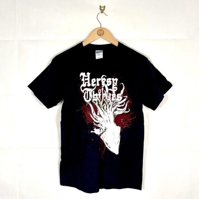 Heresy of Thieves Tshirt Herren Schwarz Größe Small Band Tshirt Selten Tee Top
