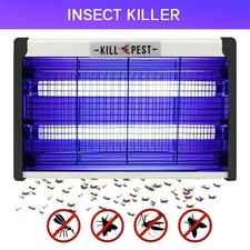 40W Bug Zapper Electric Insect Fly Killer Mosquito Pest Trap UV LED Indoor Lamp