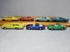 7-Vtg 1960s Matchbox Cars #14,31,32,36,53,55,75 Ferrari-Jaguar-Lincoln-Ford Etc