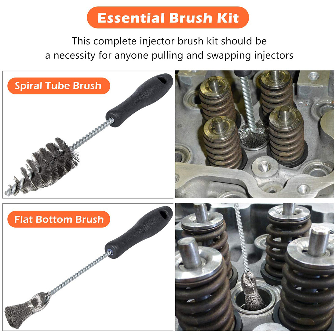 Cylinder Sleeve Clean Brush Kit 3252 for Ford GM/Chevrolet Caterpillar