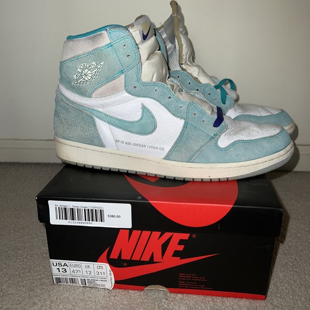 Jordan 1 Retro High OG Turbo Green 2019 