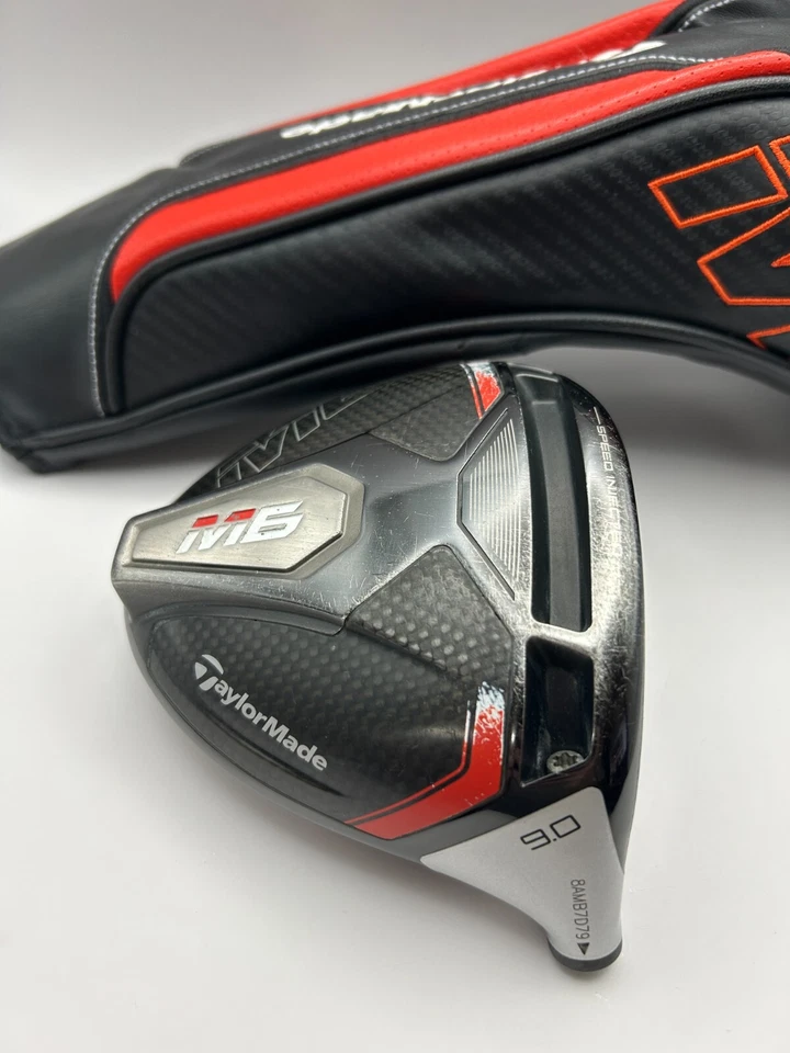 Taylormade M6 9.0 driver head only right handed golf from japan 1725 - Image 2 of 4