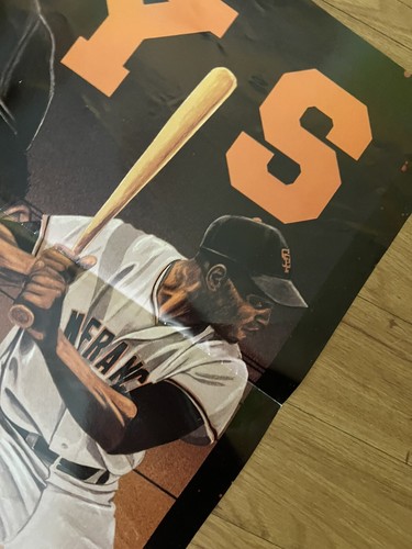 1992 Upper Deck Willie Mays Promo Poster 22” X 34” MLB Baseball Dealer Exclusive - Picture 6 of 9