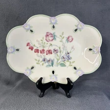 Lenox Spring Bouquet Jewelry Tray 9”x7” W/ Original Sticker Fabulous