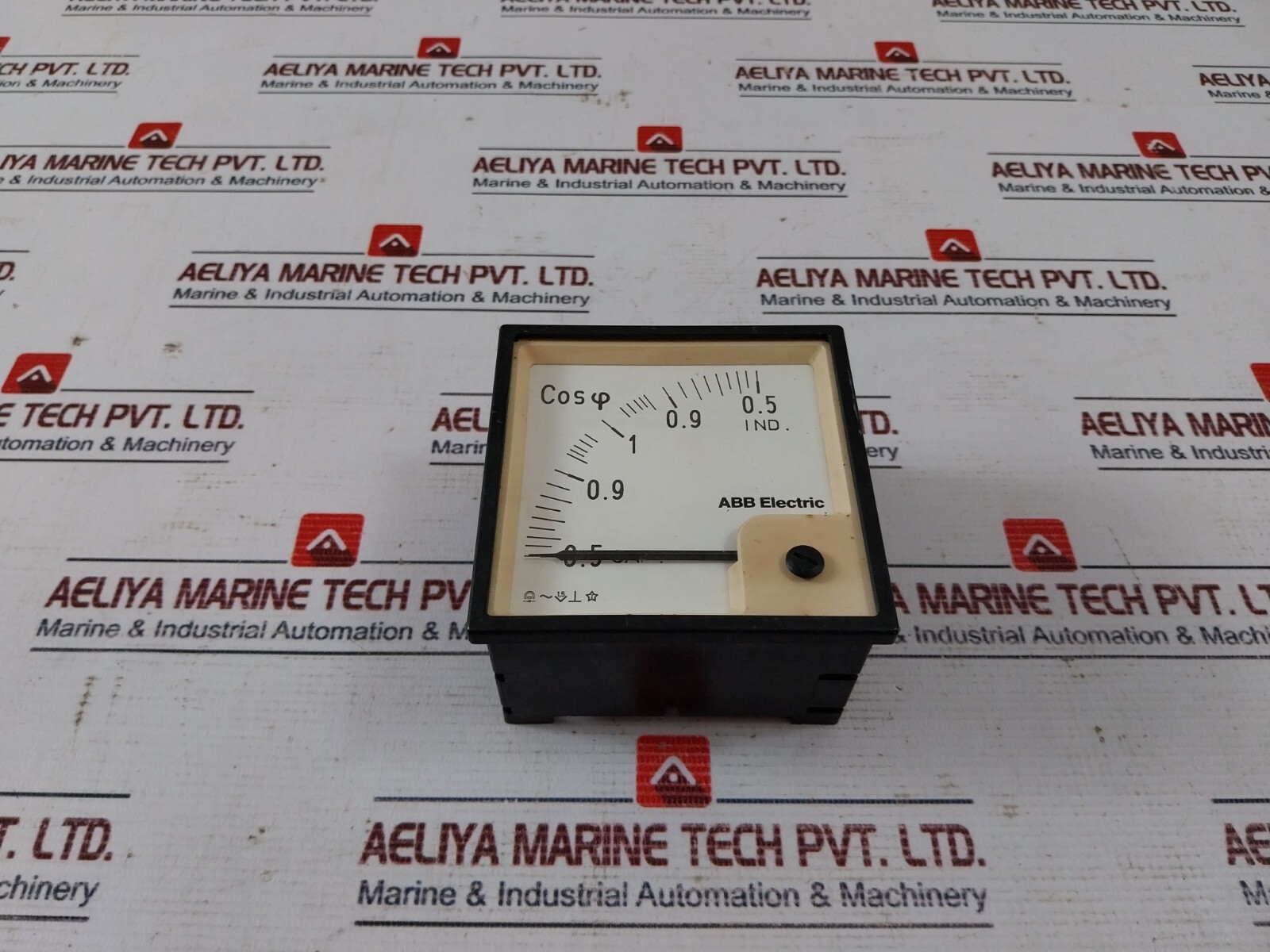 ABB Electric 0.5-1-0.5 Cos Power Factor Meter