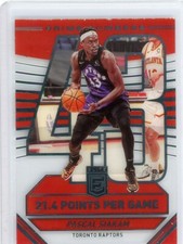 2021-22 Panini Donruss Elite Pascal Siakam Toronto Raptors Prime Numbers Card 7