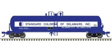 Atlas ~ HO Scale GATX 20,700-Gallon Tank Standard Chlorine of Delaware ~20006977