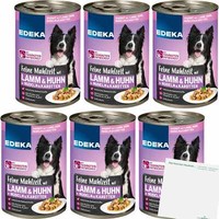 Edeka Dog Feine Mahlzeit Lamm Huhn Nudel Karotten 6Er Pack 6X400G Dose Usy Block