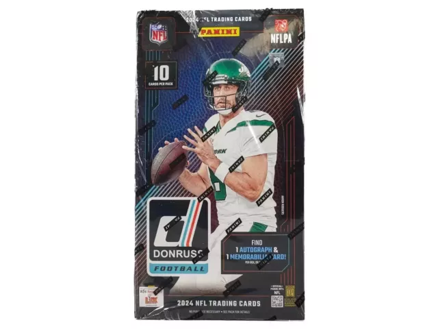 Rip & Ship - 2024 PANINI DONRUSS NFL FOOTBALL HOBBY BOX - BRAND NEW FRESH CASE