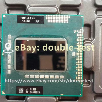 Intel Core i7-940XM CPU 4 Core 2.13GHz 8M SLBSC 55W 8 T Socket G1 Processor#LL