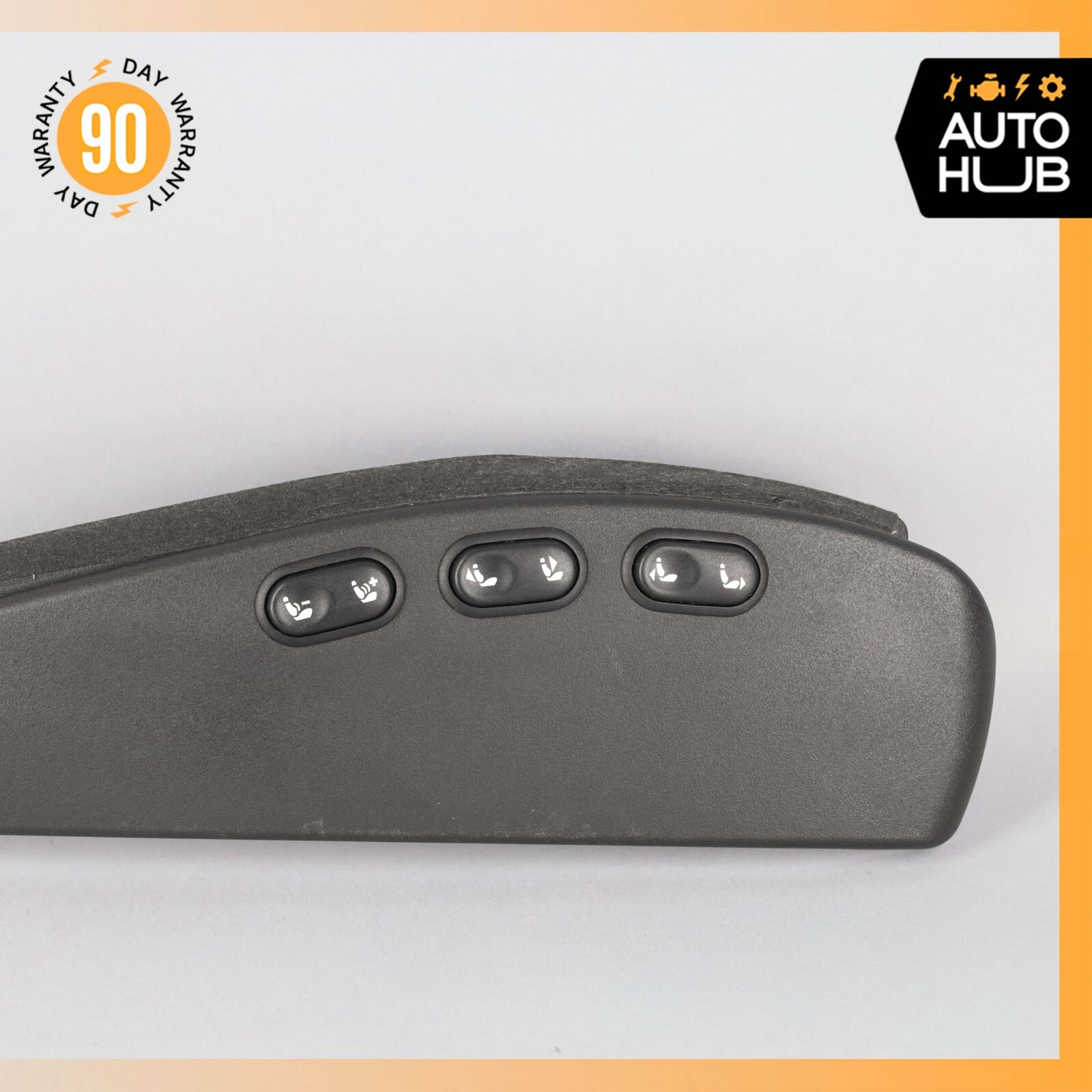 00-04 Aston Martin DB7 Vantage Front Right Side Seat Switches w/ Trim OEM 23k