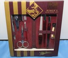 Women's Oleg Cassini Manicure Travel Kit Clippers Tool Set Leather Case NEW ~ O2
