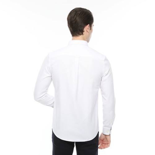 Xact Men's Oxford Short Sleeve Shirt – Button-Down Collar, Regular Fit, 70% Cotton 30% Polyester