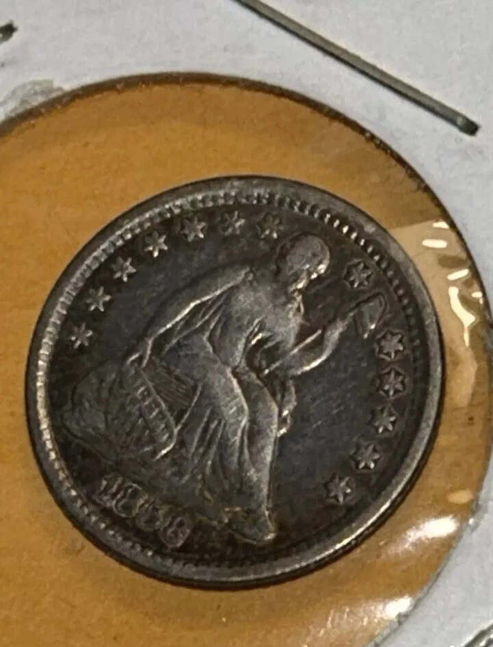 Trifecta Silver Half Dimes Choice Extra Fine 1858 o, 1861, 1872 all wonderful! - Image 2 of 4