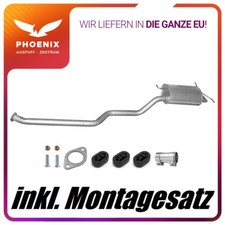 Hyundai Santa Fé I 2.0 CRDi (01-06) Endschalldämpfer Auspuff mit E-Prüfzeichen