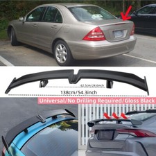 Universal Trunk Lid Spoiler Wing Pro Style For Mercedes C-class W203 Sedan 01-07 Universal Trunk Lid Spoiler Wing Pro Style For Mercedes C-class W203 Sedan 01-07