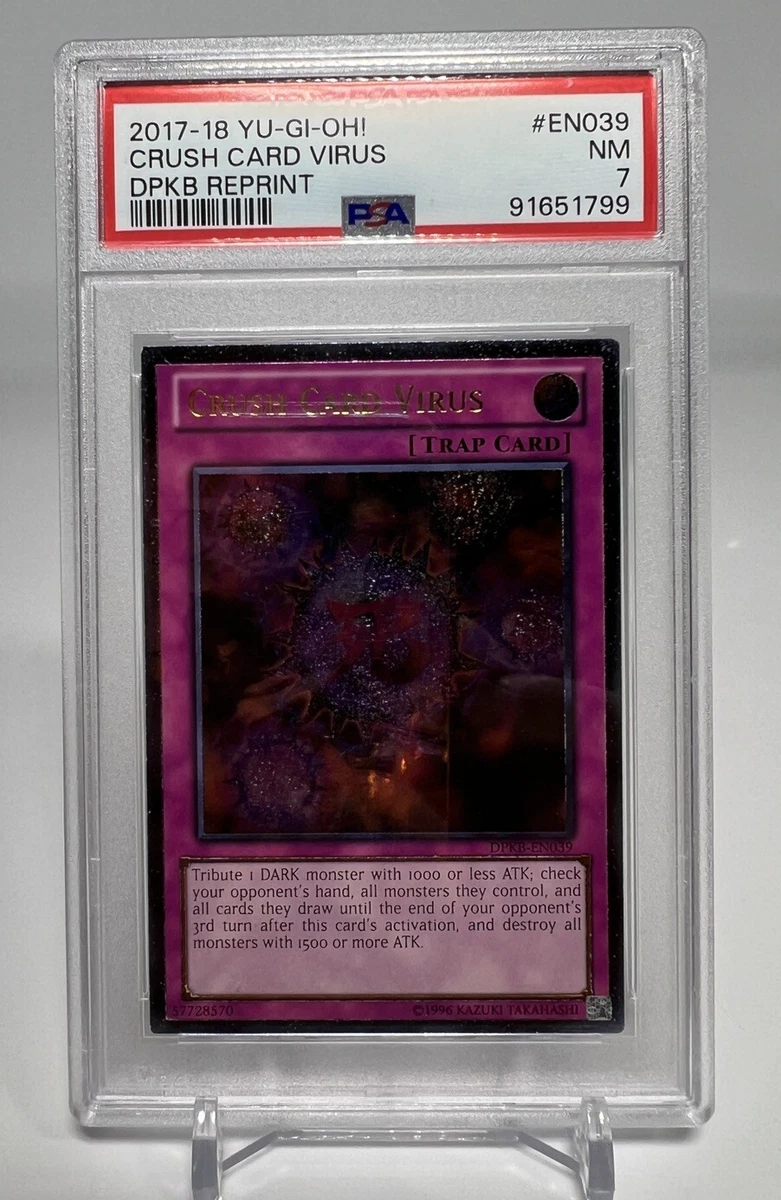Crush Card Virus Yu-Gi-Oh! TCG Ultimate Rare Individual Collectible Card  Game Cards | eBay