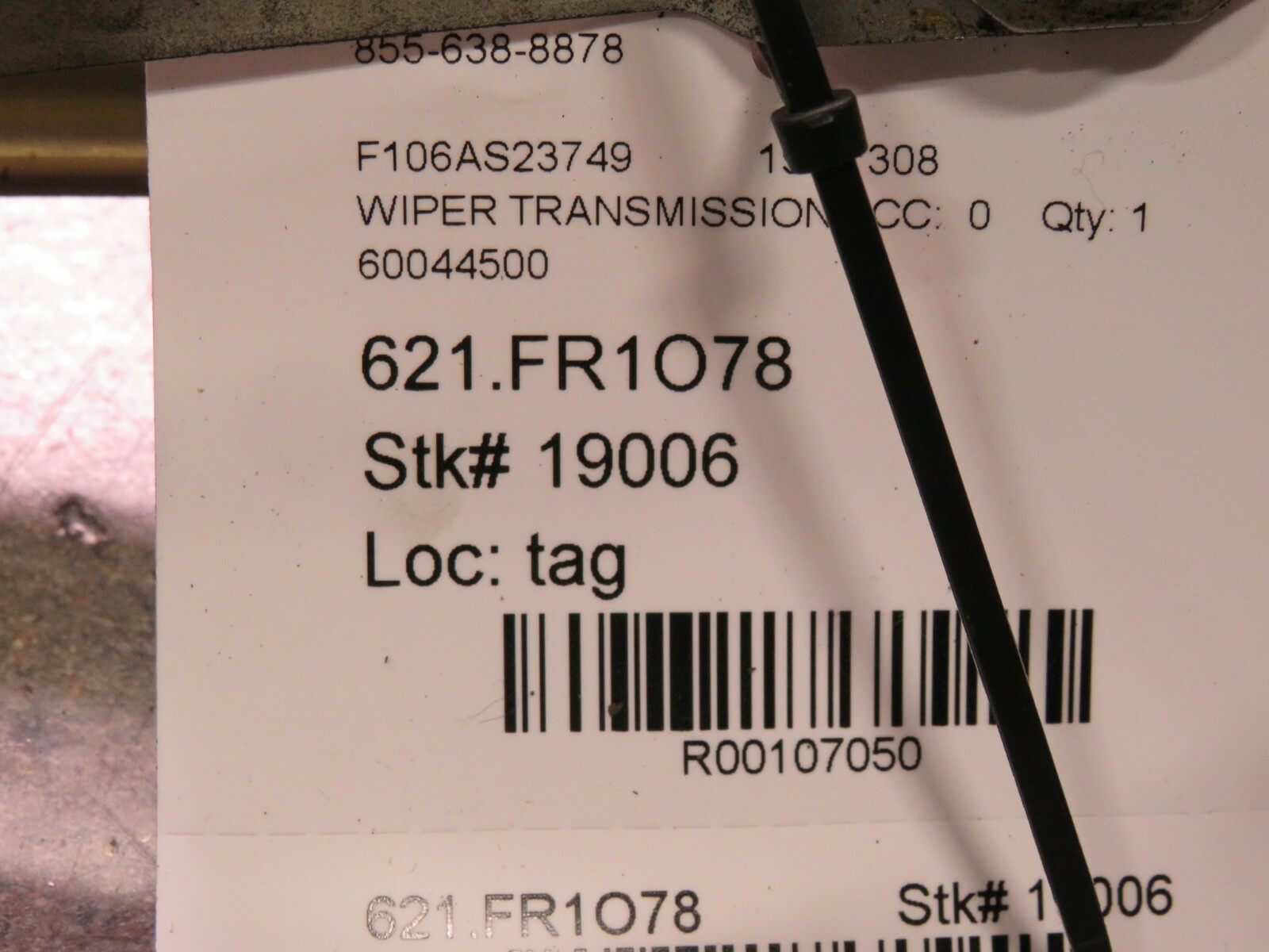 Ferrari 308, Wiper Transmission, Used, P/N 60044500